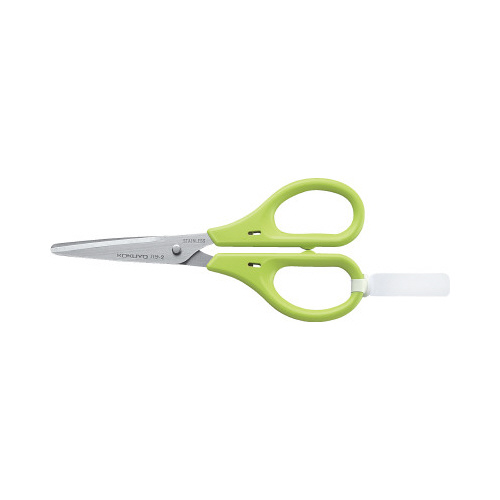 ハサミ　刃渡り４５ｍｍ　緑画像