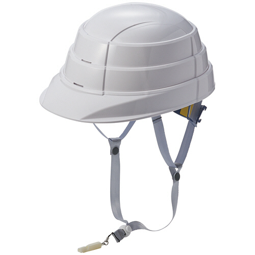 防災用折りたたみﾍﾙﾒｯﾄ ｵｻﾒｯﾄ ﾎｲｯｽﾙ(白)付き 白 1個画像