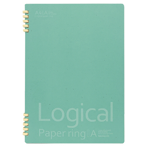 ﾛｼﾞｶﾙ ﾍﾟｰﾊﾟｰﾘﾝｸﾞﾉｰﾄ A4 A罫 40枚 1冊画像