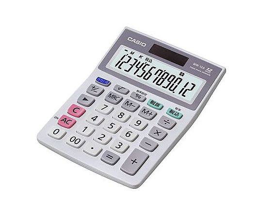カシオ/ミニジャストサイズ電卓/MW-12AN　12桁画像