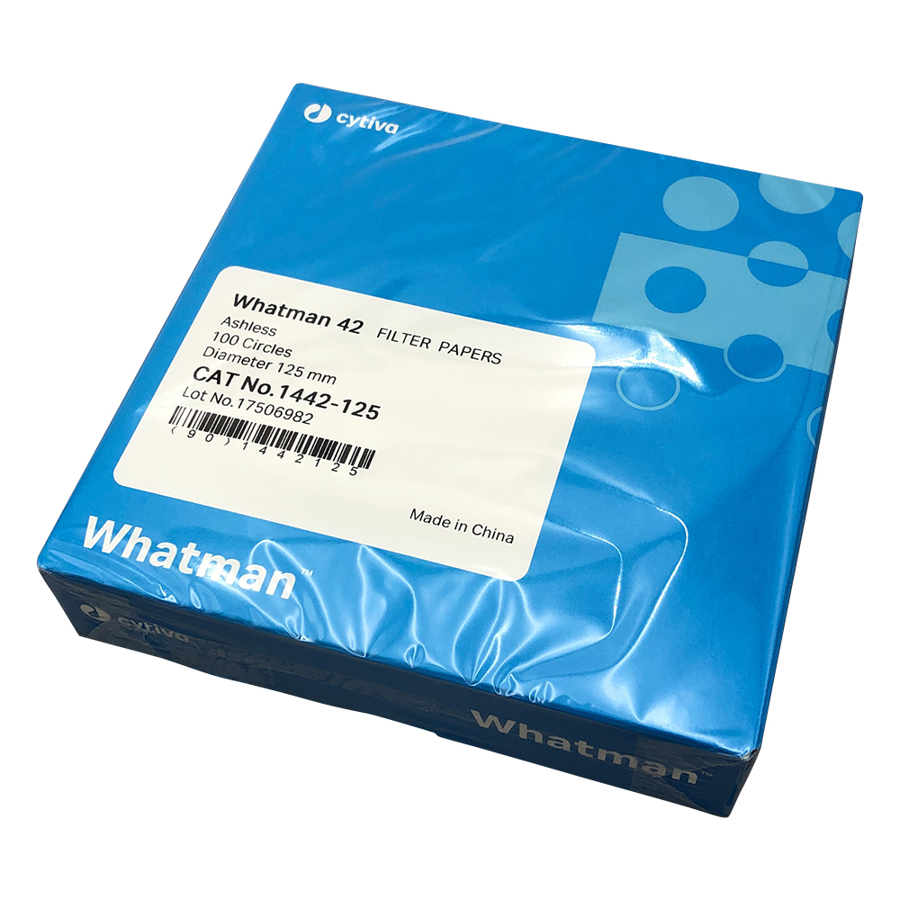 定量濾紙　円形No.42　12.5cm　100枚入画像