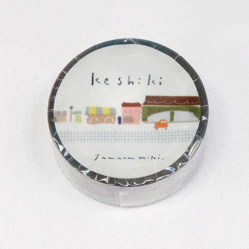 ラッピング用品 マスキングテープ Keshiki 15mm×3m カミイソ産商 [ケース販売]画像
