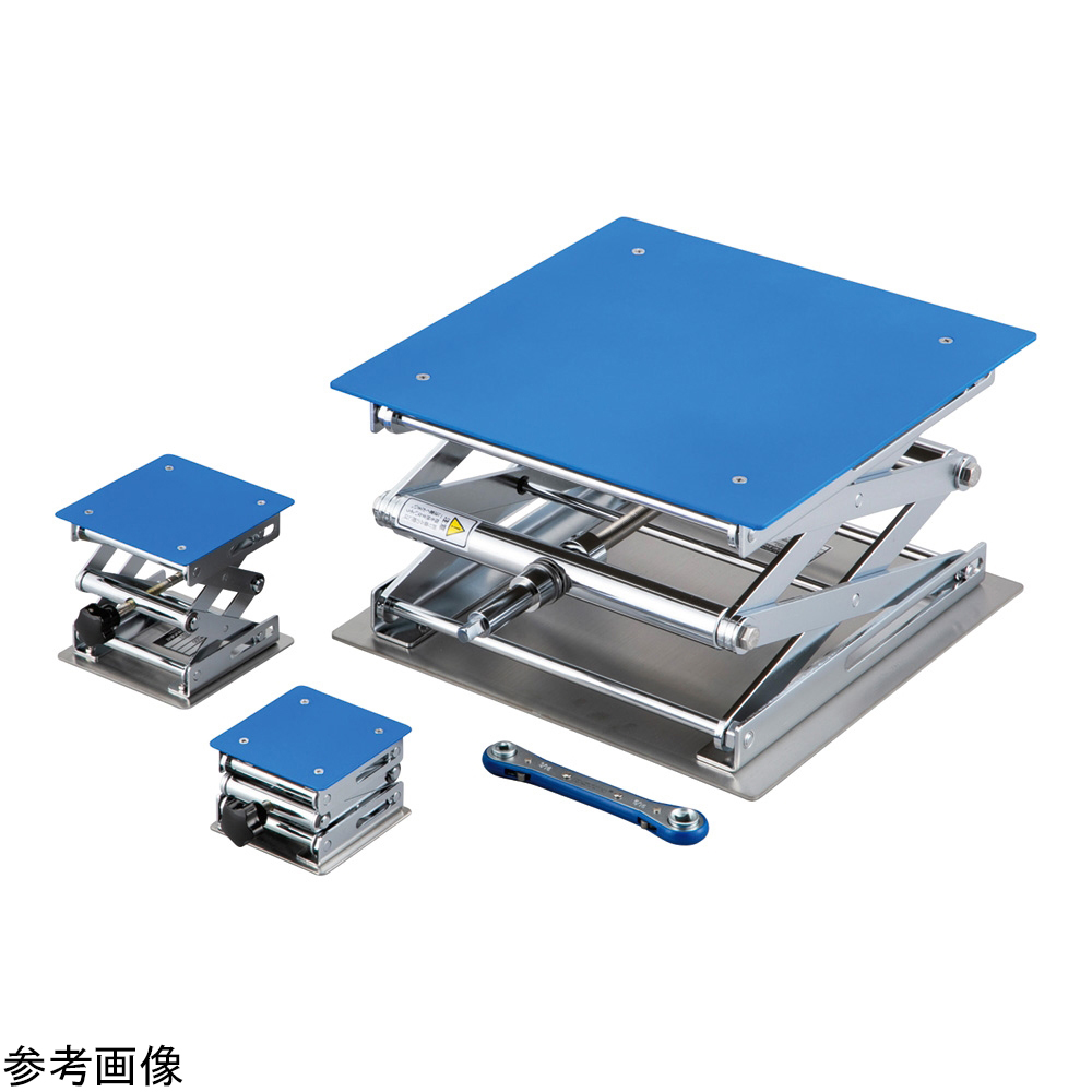 コーティングラボジャッキ（フッ素樹脂コーティング）80×80mm