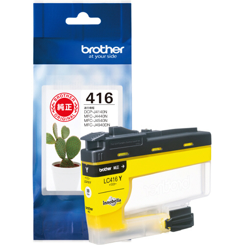 ｲﾝｸｶｰﾄﾘｯｼﾞ ｲｴﾛｰ LC416Y 1個画像