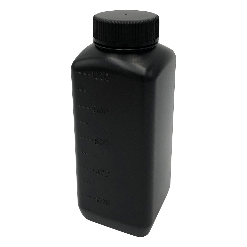 Jボトル角型 広口 遮光 1L 1本 1570-04画像