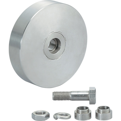 SUS製重量用戸車枠無平型 200024774 1個画像