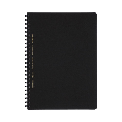 ソフトリング＜ビジネス＞Ａ５　５ｍｍ方眼７０枚画像