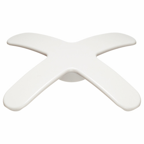 ﾏｸﾞﾈｯﾄﾊﾞｰ ﾍﾟｹﾋﾟﾀﾐﾆ ｸﾛｽﾊﾞｰﾀｲﾌﾟ 幅57×奥行57×高さ8mm ﾎﾜｲﾄ 1個画像