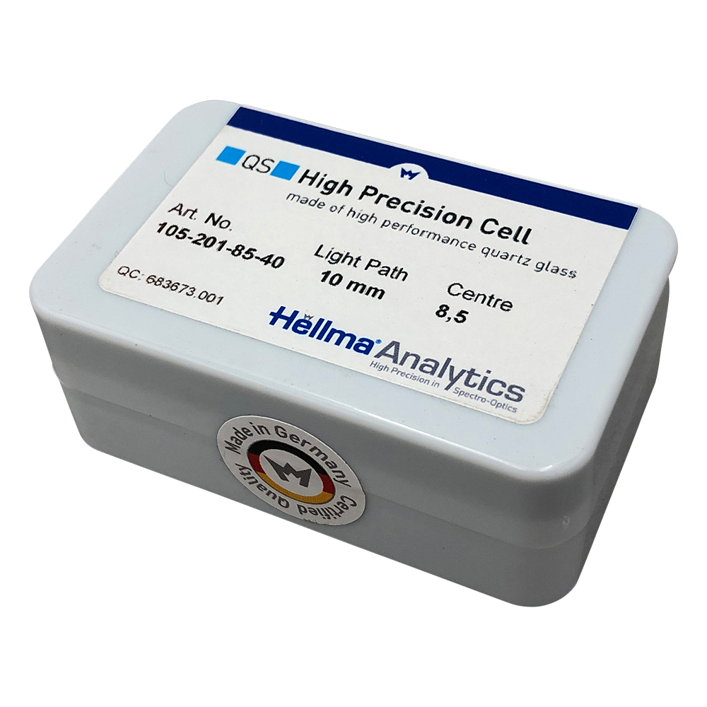 ヘルマ（R）石英セル　ウルトラマイクロ画像