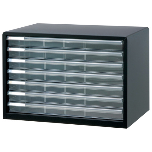 ｱﾊﾞﾝﾃV2 ﾚﾀｰｹｰｽ A3ﾖｺ 浅7段 黒 1台画像