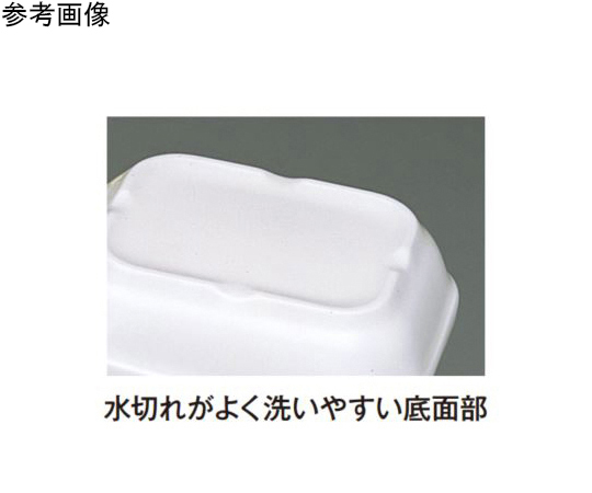 長角小付 ブルー 100個入 重なり合った多角的なデザインの器が整然と配置されている様子