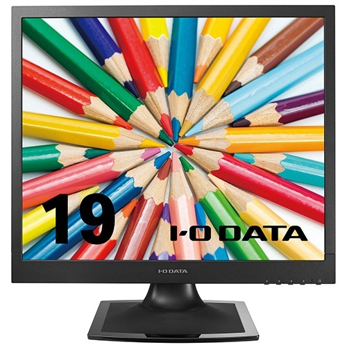 19型スクエア液晶ディスプレイ ブラック 5年保証 1台