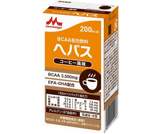 BCAA配合飲料 ヘパス（コーヒー風味）1箱（24パック入）画像