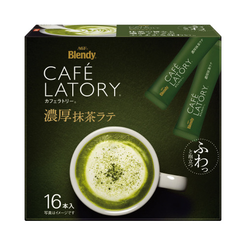 カフェラトリー濃厚抹茶ラテ　１６本入×２画像