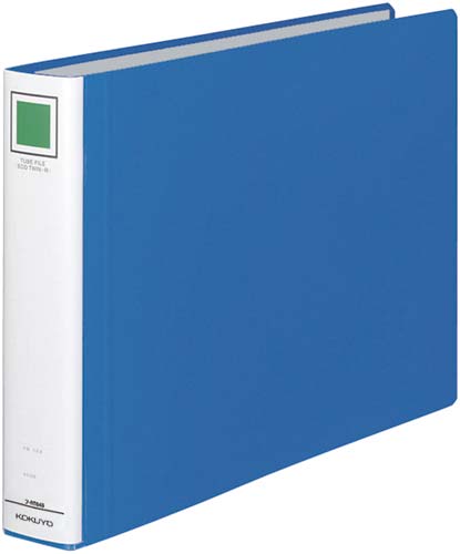 チューブエコツインＲ青Ｂ４横背幅５５ｍｍ１２冊以上画像