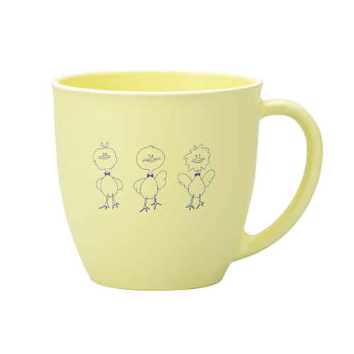 マグカップ 8cm chum chum イエロー画像