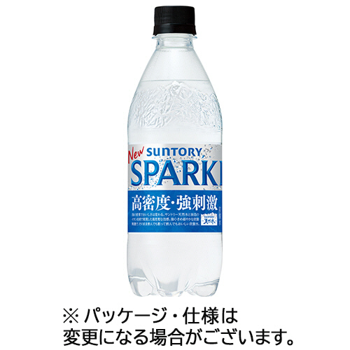 天然水SPARKLING 500mL ﾍﾟｯﾄﾎﾞﾄﾙ 1ｹｰｽ(24本)画像
