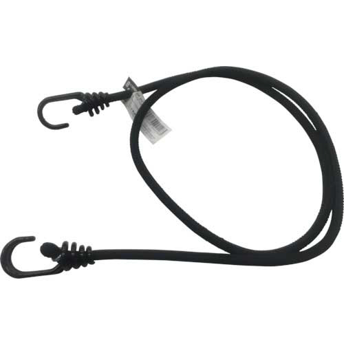 ｺﾞﾑ ﾊﾞﾝｼﾞｰｺｰﾄﾞ 8mm×1200mm 黒 1本画像