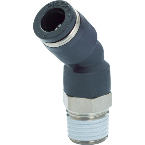 ﾁｭｰﾌﾞﾌｨｯﾃｨﾝｸﾞ 45°ｴﾙﾎﾞ 1個画像