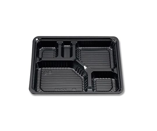 弁当容器 新CZ-23 BS黒本体 50枚画像