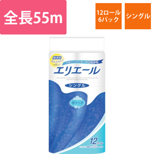 エリエール　Eトイレットティシュー1P12R18画像
