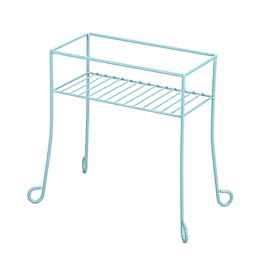 プランタースタンド 心春 スクエアガーデンスタンド S ブルー画像