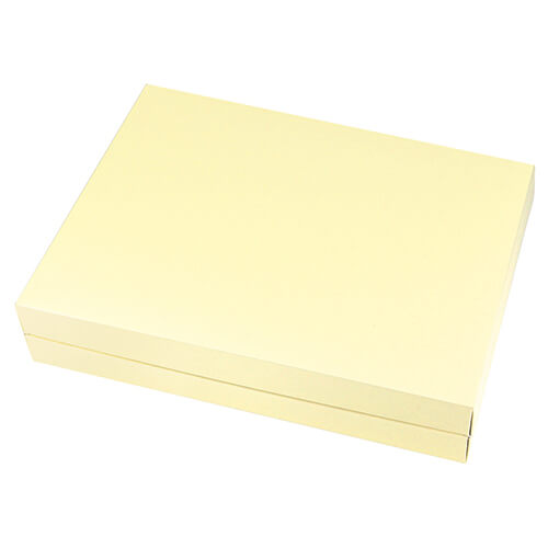 ギフトＢＯＸフリー　特大　クリーム画像