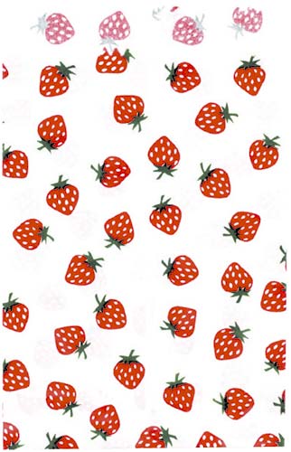 平袋ベロ付　いちご　８号　１１５×８０　１００枚画像
