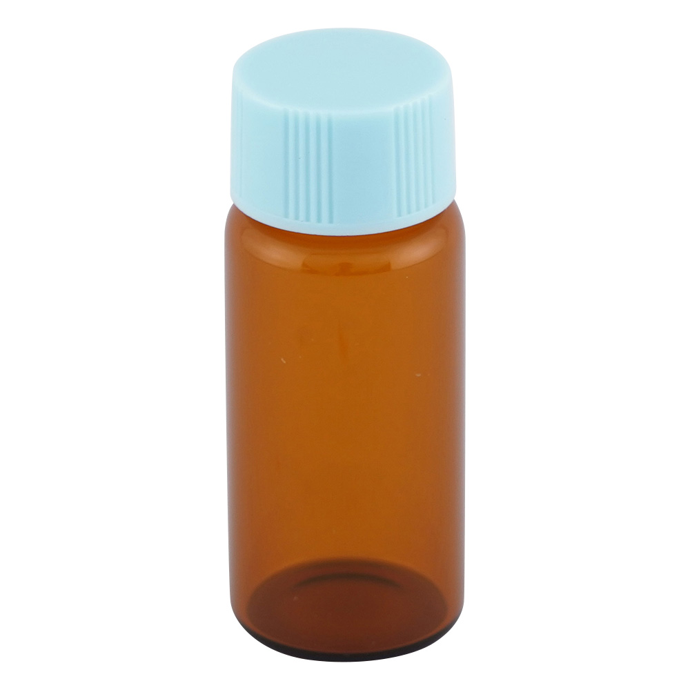 CCスクリュー管 褐色 ブルーキャップ 10mL 1箱（100本入）画像