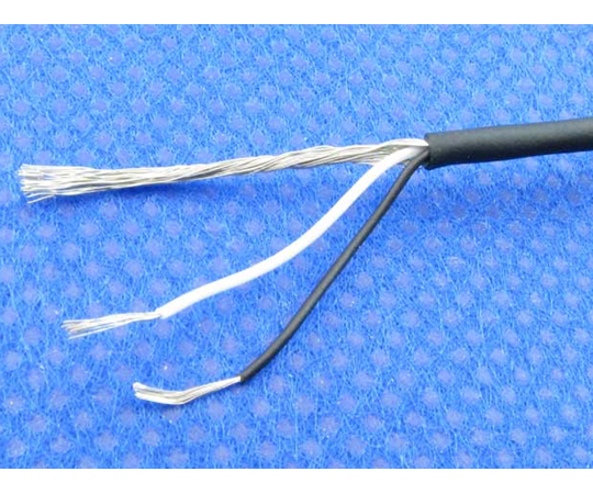 細径シールドケーブル 2芯 0.07SQ 10m
