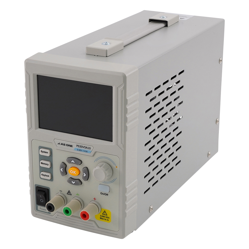 直流安定化電源　0～30V/0～5A