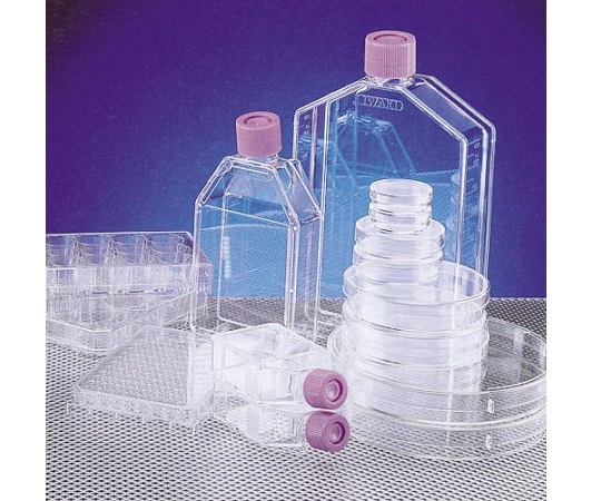 コラーゲンⅠコート フラスコ 75cm2 ベントキャップ 10個画像