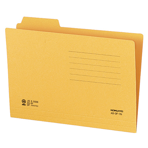 1/3ｶｯﾄﾌｫﾙﾀﾞｰ A5 第1見出し 1ｾｯﾄ(20冊)画像