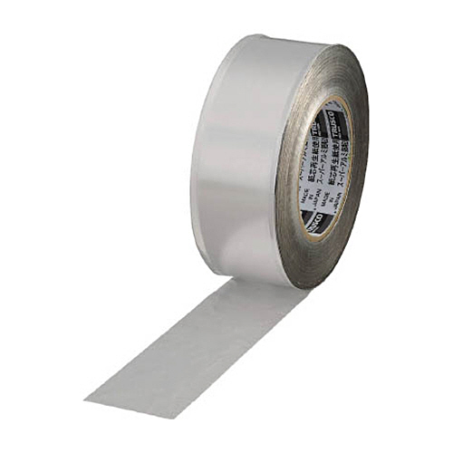 ｽｰﾊﾟｰｱﾙﾐ箔粘着ﾃｰﾌﾟ 75mm×50m ﾂﾔなし 1巻