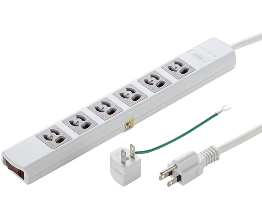 雷ガードタップ 3P・6個口（抜け止めタイプ） 3m画像