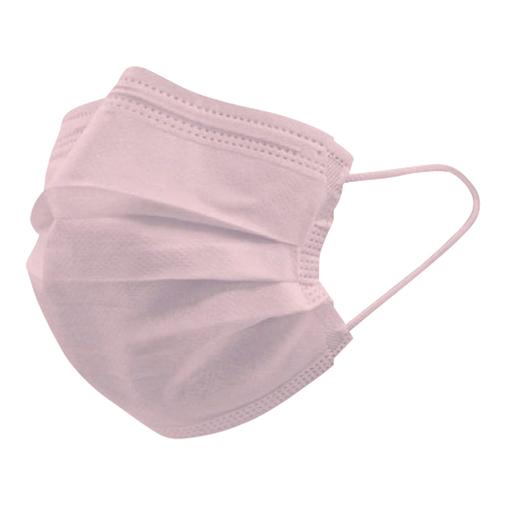 キレイマスク（コーディネートカラー） ピンク・ベージュ×各20枚入画像