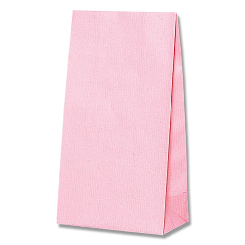 角底袋（筋入り・ピンク・幅150×マチ90×高280mm)画像
