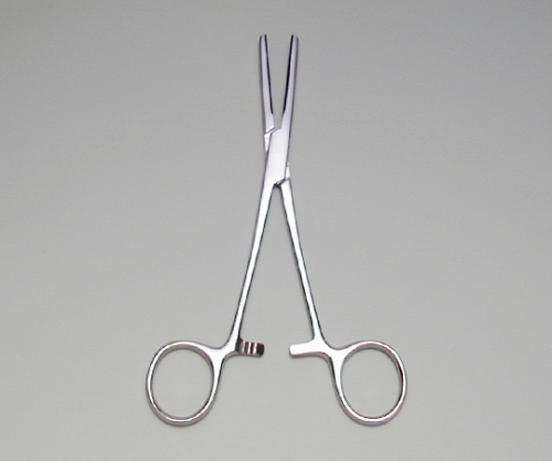 チューブ鉗子 160mm アミ目画像