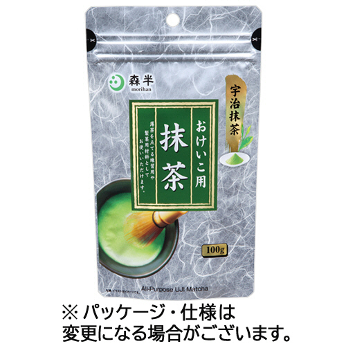 森半 おけいこ用抹茶 100g 1袋画像