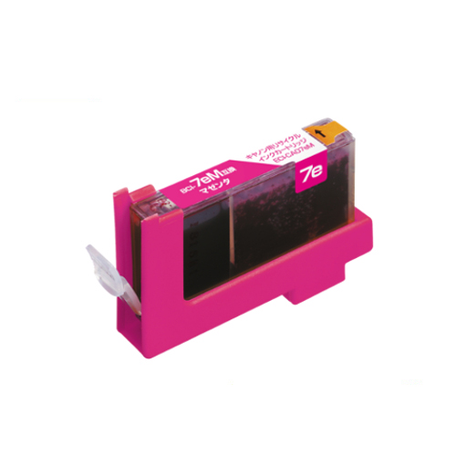 ﾘｻｲｸﾙｲﾝｸｶｰﾄﾘｯｼﾞ ﾏｾﾞﾝﾀ(染料) [ｷﾔﾉﾝ:BCI-7eM互換] ECI-CA07EM 1個画像