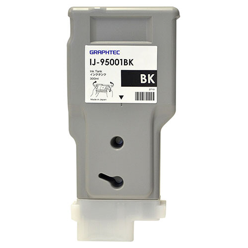 ｲﾝｸﾀﾝｸ ﾌﾞﾗｯｸ 300ml IJ-95001BK 1個画像