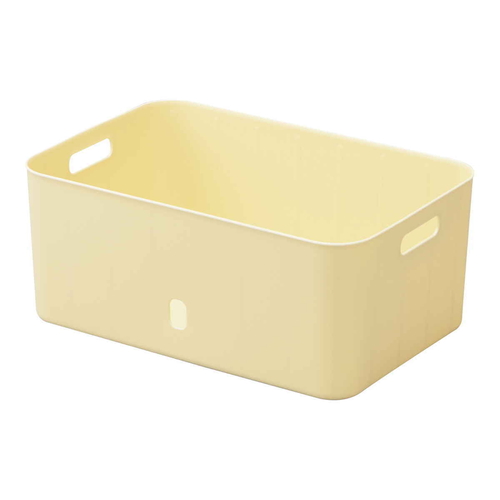 収納ケース ナチュラ インボックス ソフト WM イエロー画像