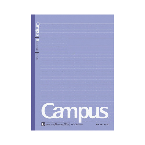 キャンパスノートドット罫セミＢ５紫６ｍｍ１冊×６０画像