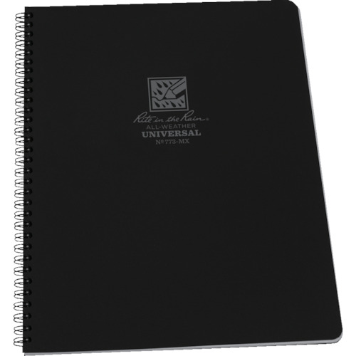 ｽﾊﾟｲﾗﾙﾉｰﾄﾌﾞｯｸ ﾕﾆﾊﾞｰｻﾙ ﾌﾞﾗｯｸ 1冊画像