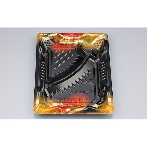 シーピー化成 弁当容器 BF恵味7-3 天舞赤 本体(N)画像