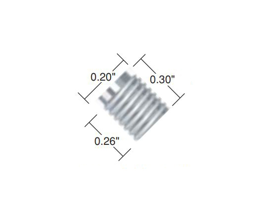 フラッシュナット　for　1/16"　OD　tubing(10pk)画像