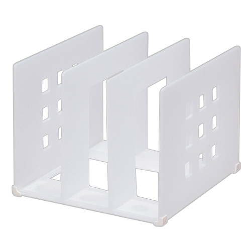 仕切ﾗｯｸ L 幅200mm 乳白 1個画像