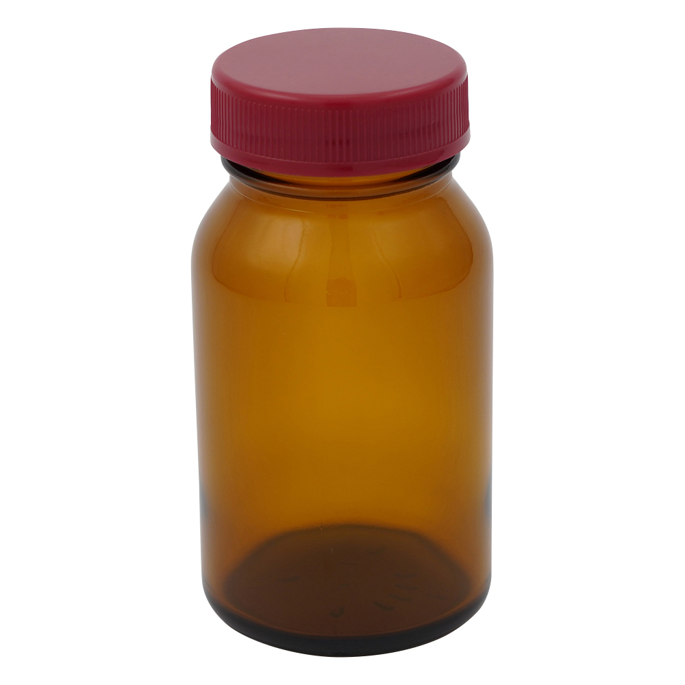 規格瓶（広口）　茶褐色　134mL画像
