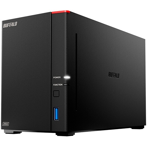 LinkStation SOHO向け 2.5GbE搭載 NAS 2ﾄﾞﾗｲﾌﾞ 4TB 1台