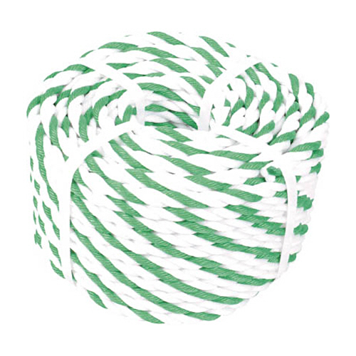 標識ﾛｰﾌﾟ 7.5mm×20m 白･緑 1巻画像